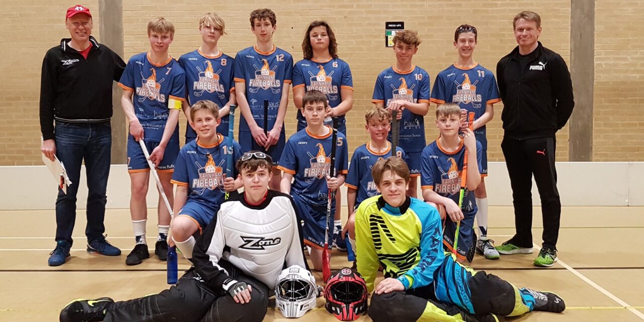 Have you heard of Floorball?  It’s a sport Farnham is very successful in…