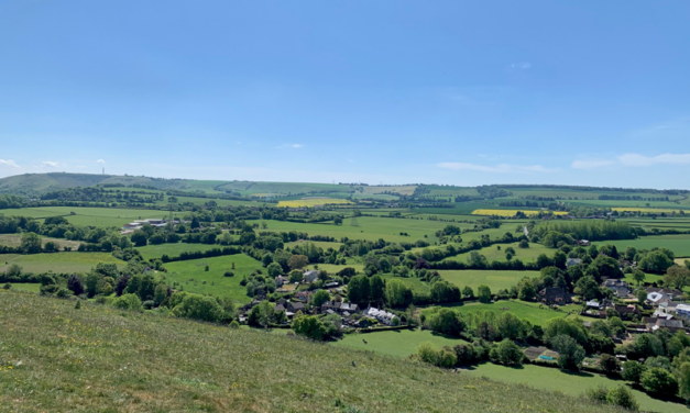 Weekend Walk: East Meon: Low path / High path (8.5 miles)