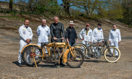 Brooklands Museum commemorates 100 years since 100mph motorcycle record set