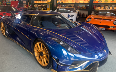 Showcasing a rare private car collection for charity
