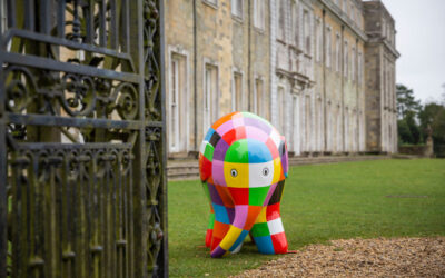 National Trust unveils joyous Elmer’s Art Parade sculpture trail at Petworth House