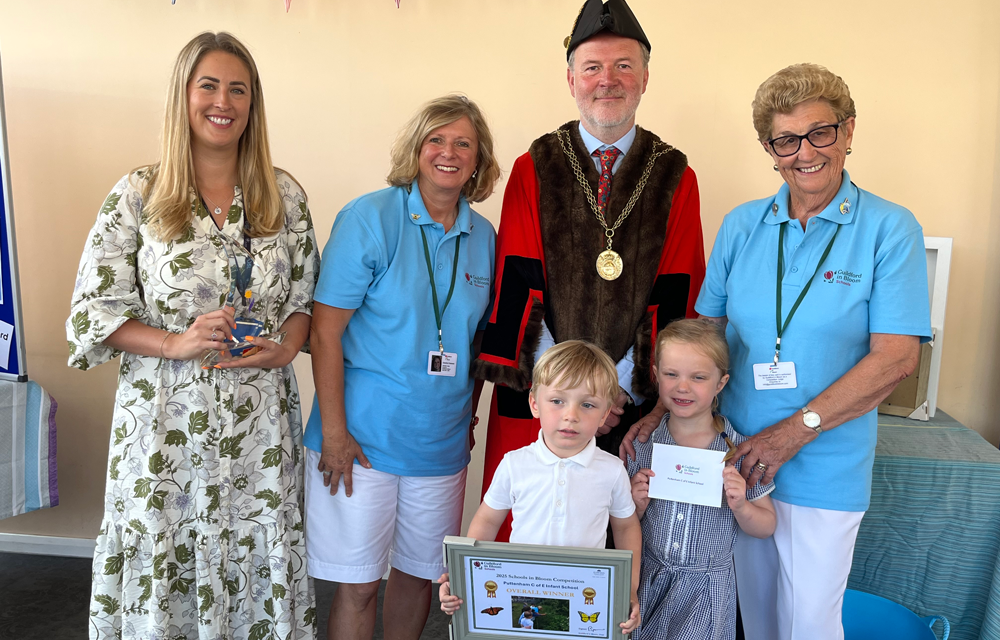 Winning Schools Announced in Guildford Schools in Bloom 2025