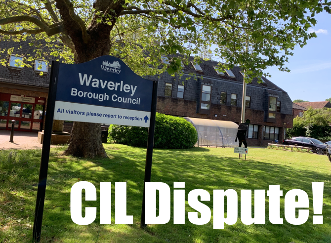 Waverley Borough Council CIL injustice continues…