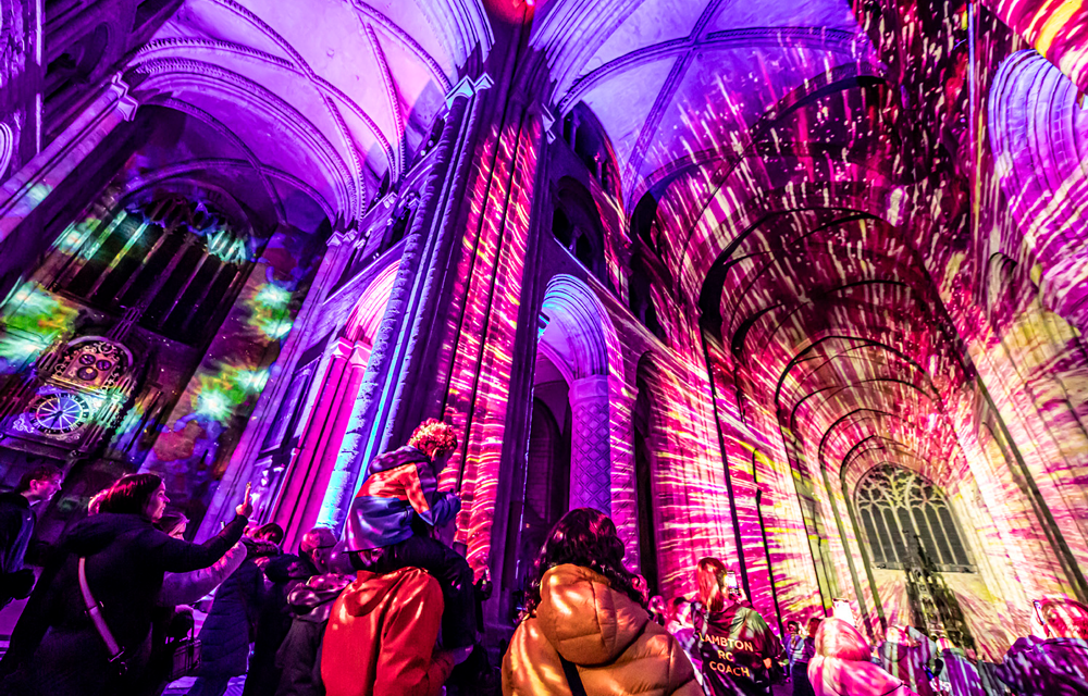 Chichester Cathedral’s 950th Light Experience: A half term spectacle for all the family