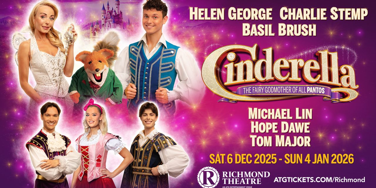Win four tickets to Cinderella at Richmond Theatre on Saturday 6th December at 7pm