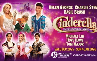 Win four tickets to Cinderella at Richmond Theatre on Saturday 6th December at 7pm