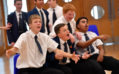 Guildford Shakespeare Company’s pioneering knife crime awareness programme Put Up Your Swords reaches 2000 young people in its first term