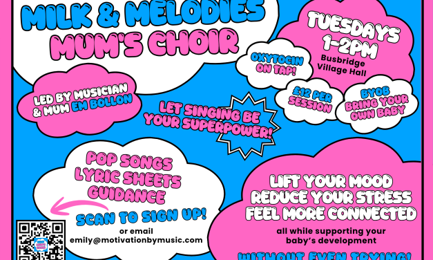 Milk & Melodies Mum’s Choir Launch