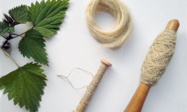 Nettle Fibre Workshop – from foraging to fibre in 5 hours