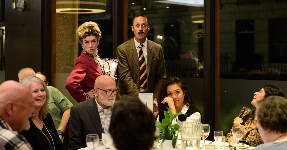 Win one of three pairs of tickets to Faulty Towers The Dining Experience