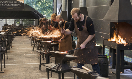 Blacksmithing and creative arts offered as routes into work for young people excluded from standard pathways