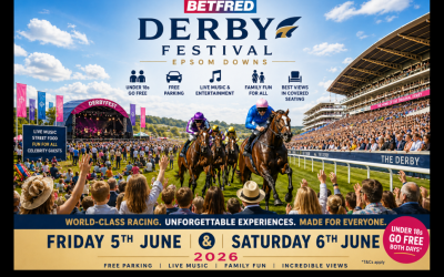 Get ready for a bigger, better day out at Betfred Derby Festival