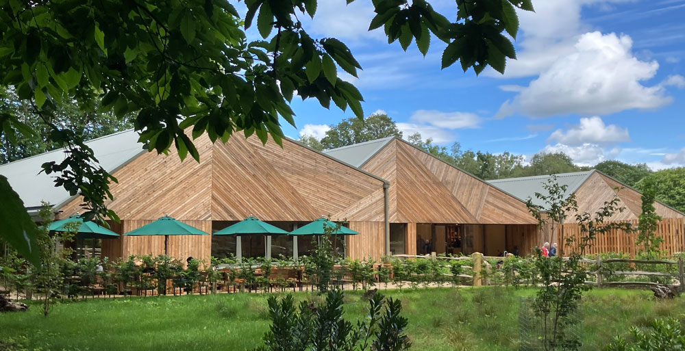 New visitor welcome centre and café opens at Winkworth Arboretum near Godalming