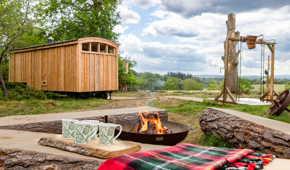 Win a Sauna Waggon session for two at the Hampton Estate