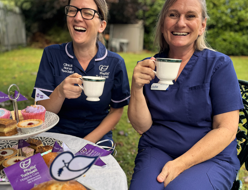 Support hospice care with a Bake & Brew
